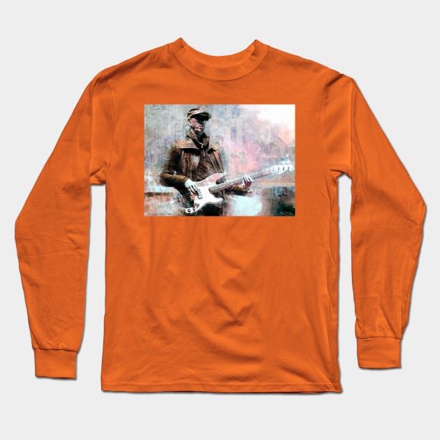 Pino Palladino Long Sleeve T-Shirt by IconsPopArt